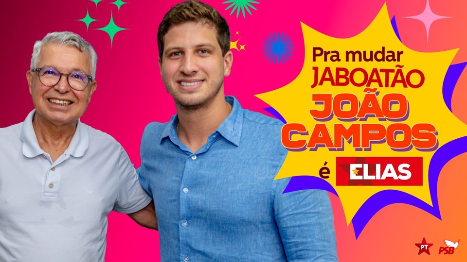 João Campos vai a Jaboatão para ato e favor de Elias Gomes