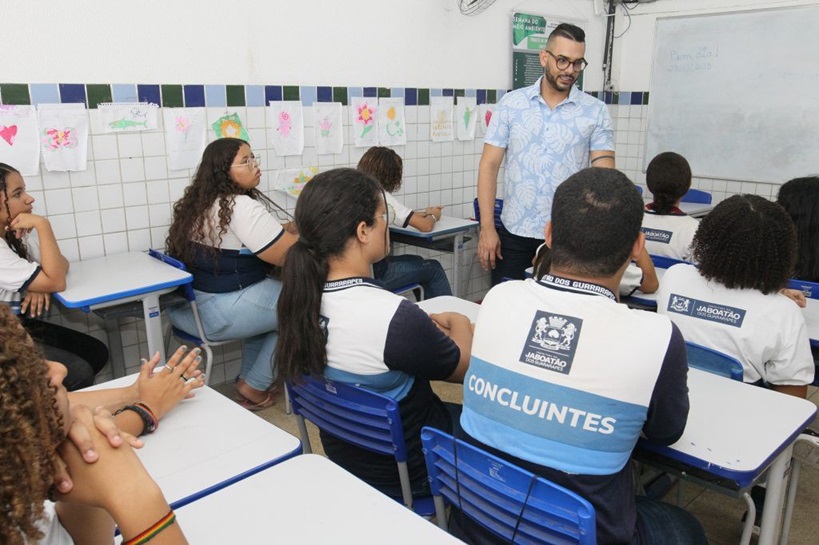 Prefeito Mano Medeiros convocou profissionais para fortalecer a educação de Jaboatão Foto Chico Bezerra PJG
