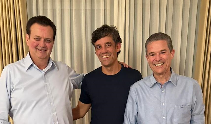 Daniel Corlho se reuniu com o presidente nacional do PSD, Gilberto Kassab e com o estadual, ministro André de Paula