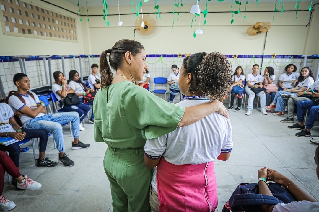 A governadora Raquel Lyra exaltou o desempenho de Pernambuco no Ideb Foto Hesíodo Góes Secom