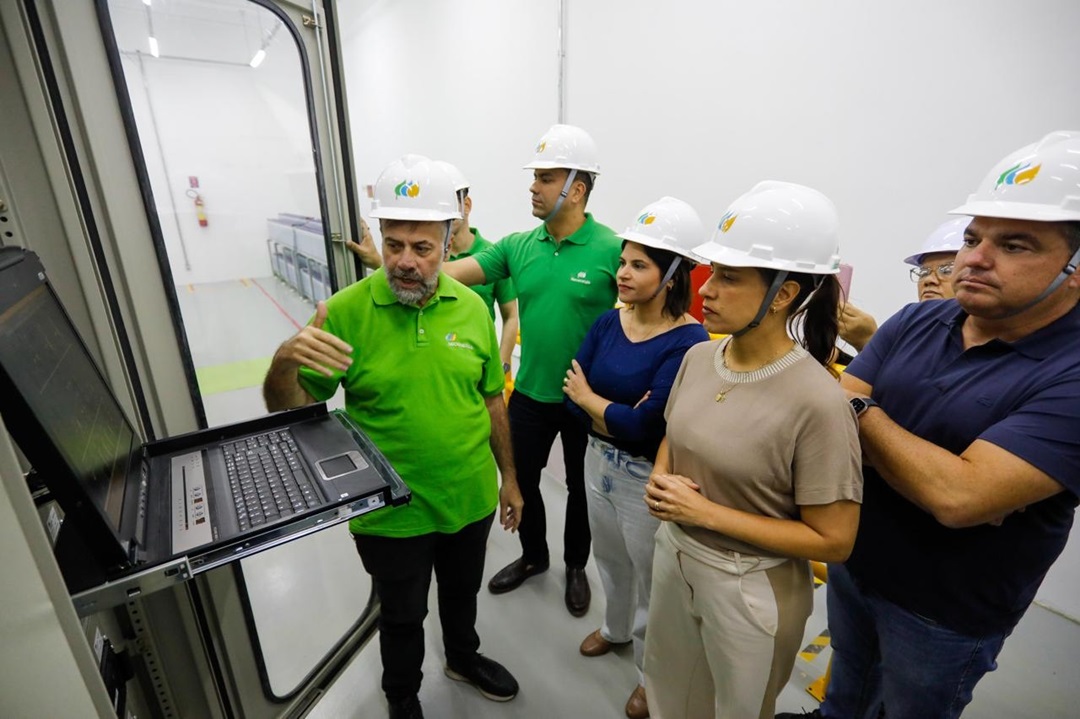 A governadora Raquel Lyra participou da inauguração da subestação de Garanhuns Foto Miva Filho Secom