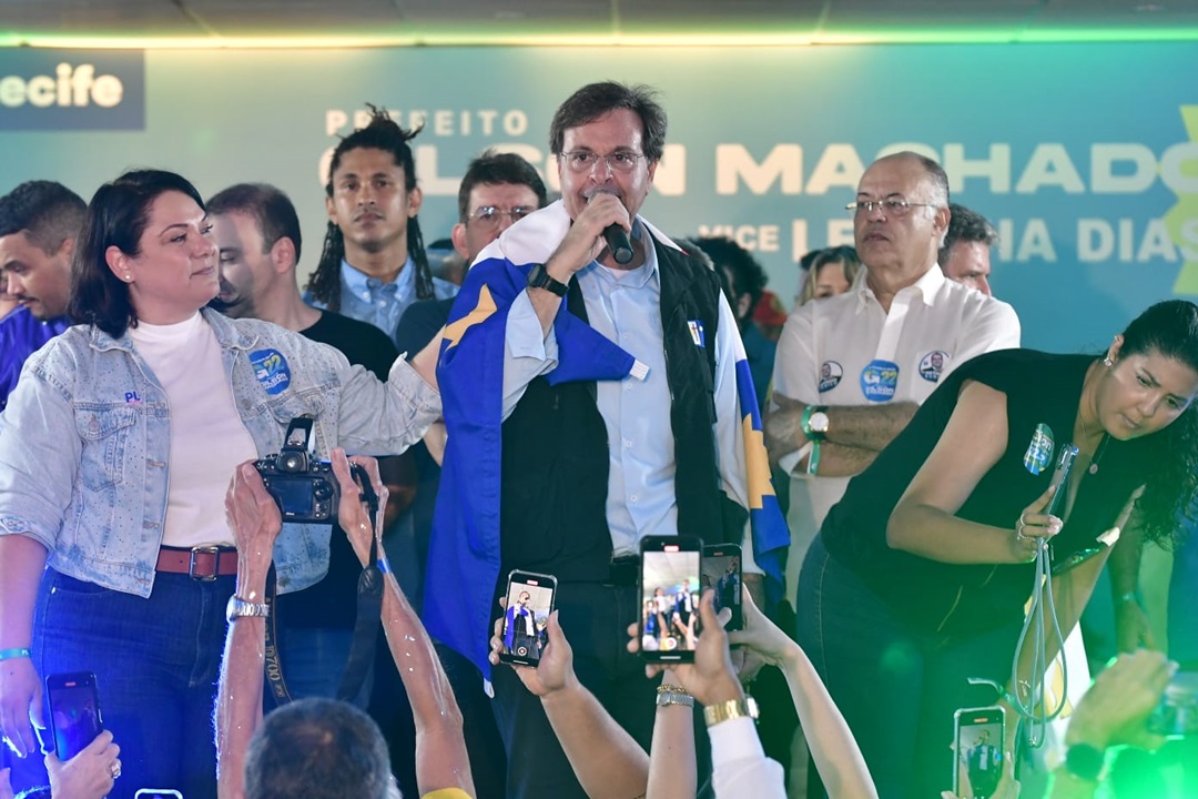 Gilson machado foi oficializado em convenção e não poupou críticcas ao prefeito do Recife