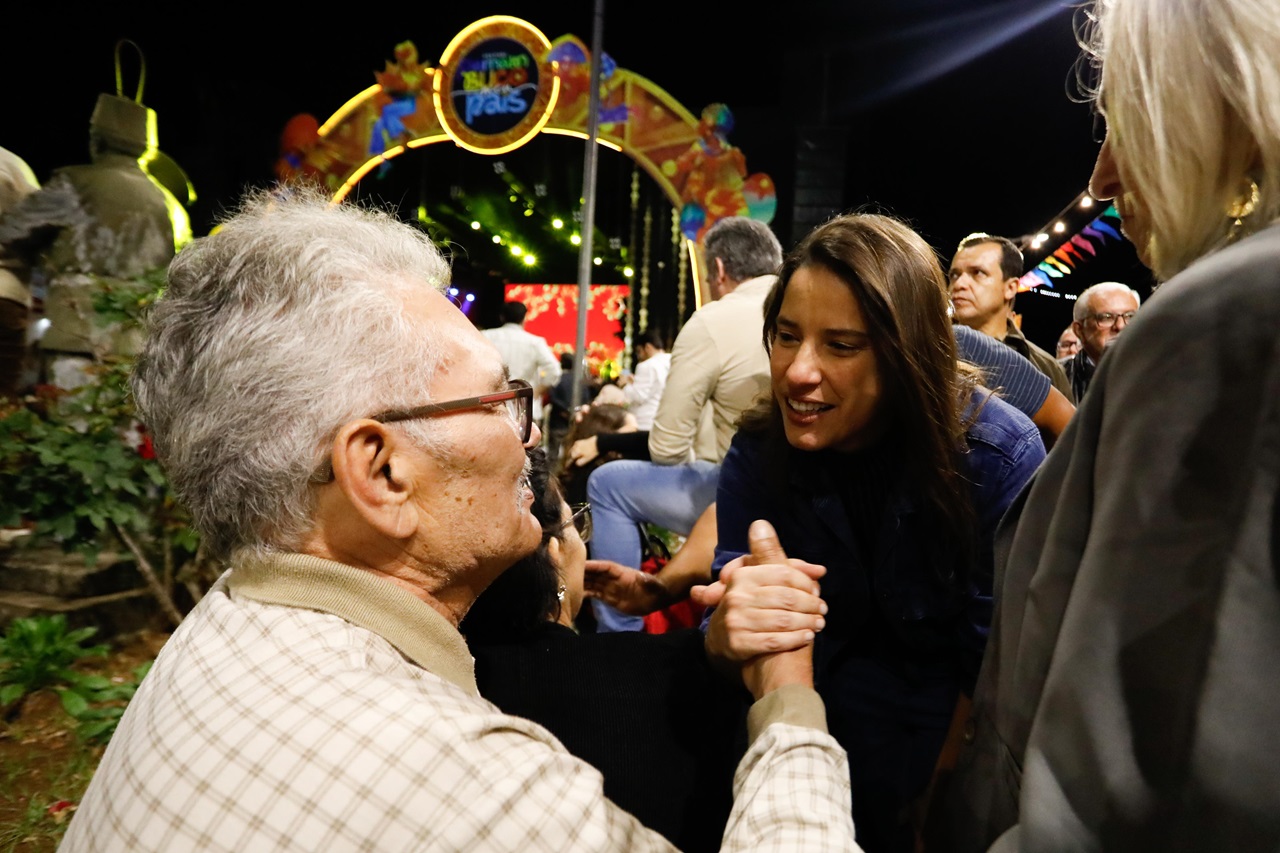 Governadora Raquel Lyra marcou presença na abertura do festival em Triunfo Foto Hesíodo Góes Secom