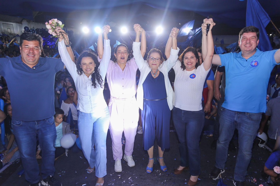 Governadora Raquel Lyra marcou presença na convenção da prefeita de Bezerros, Lucielle Laurentino Foto Ray Evllyn