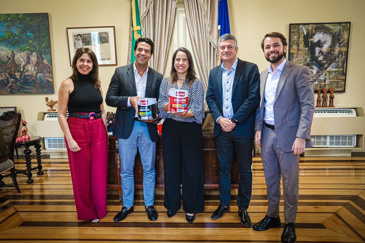 Governo do Estado fechou parceria para a pintura do Palácio do Campo das Princesas Foto Janaína Pepeu Secom