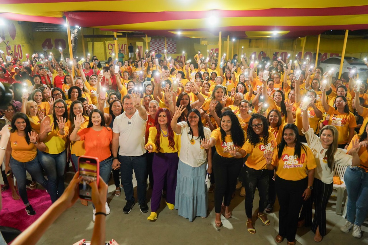 Junior Matuto participou de um encontro com as mulheres