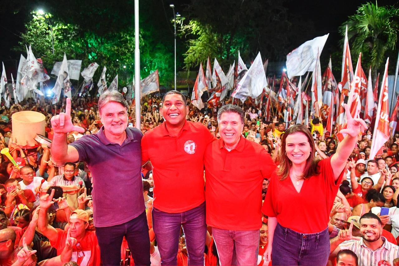 Lula Cabral tenta voltar à prefeitura e iniciou a sua campanha em ato em Ponte dos Carvalhos Foto