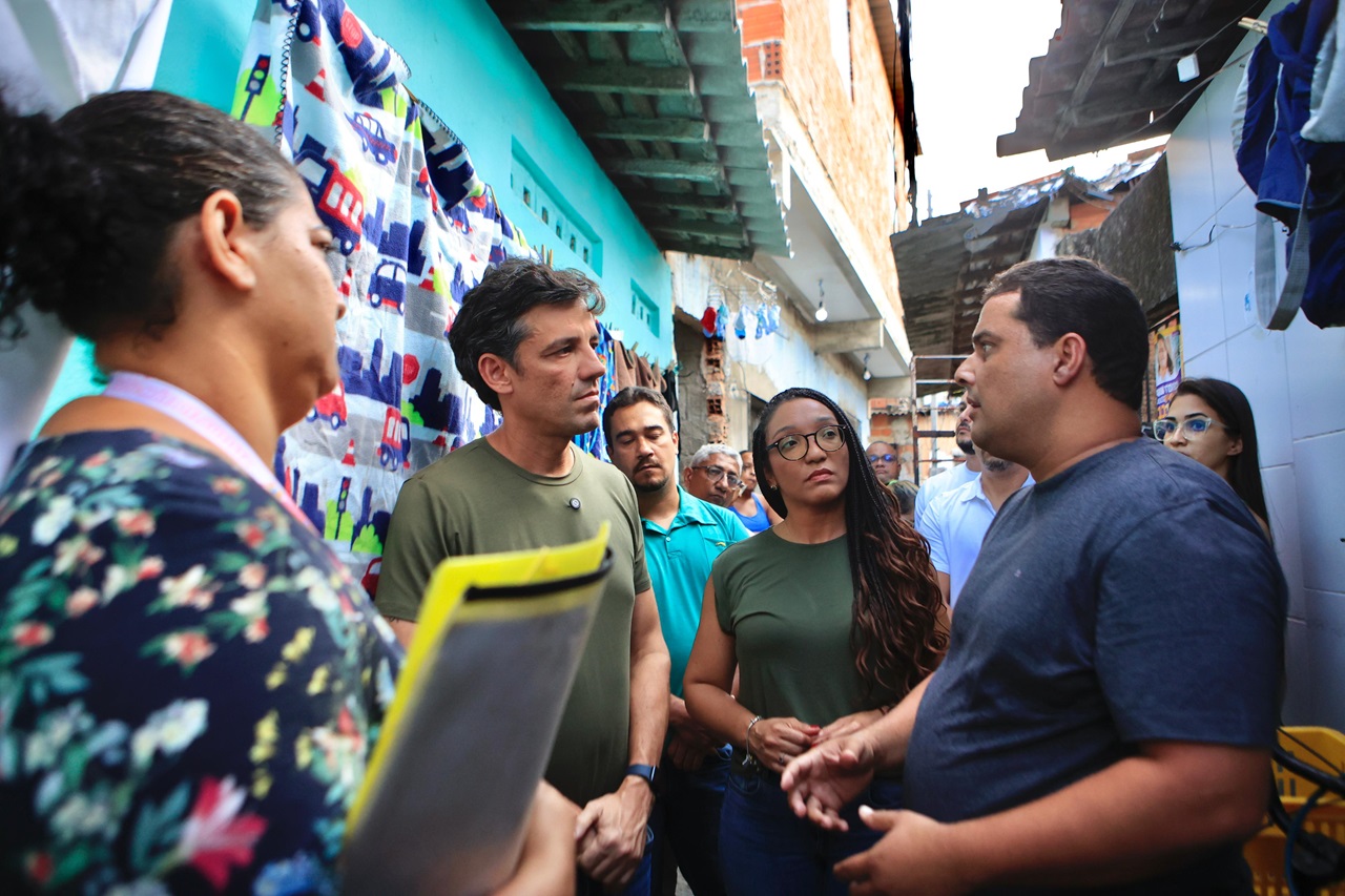 Daniel afirma que sua estratégia é garantir segurança alimentar nas áreas mais carentes Foto Arthur de Souza Divulgação