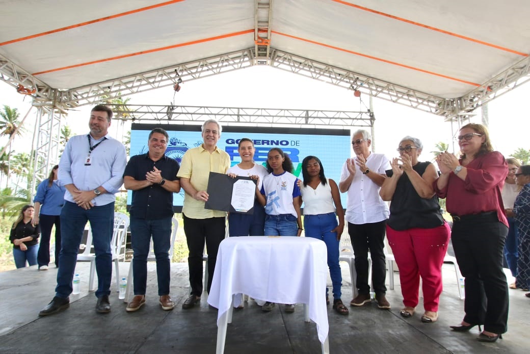 Escola lançada pela governadora Raquel Lyra terá capacidade para 480 estudantes Foto Ed Machado Secom