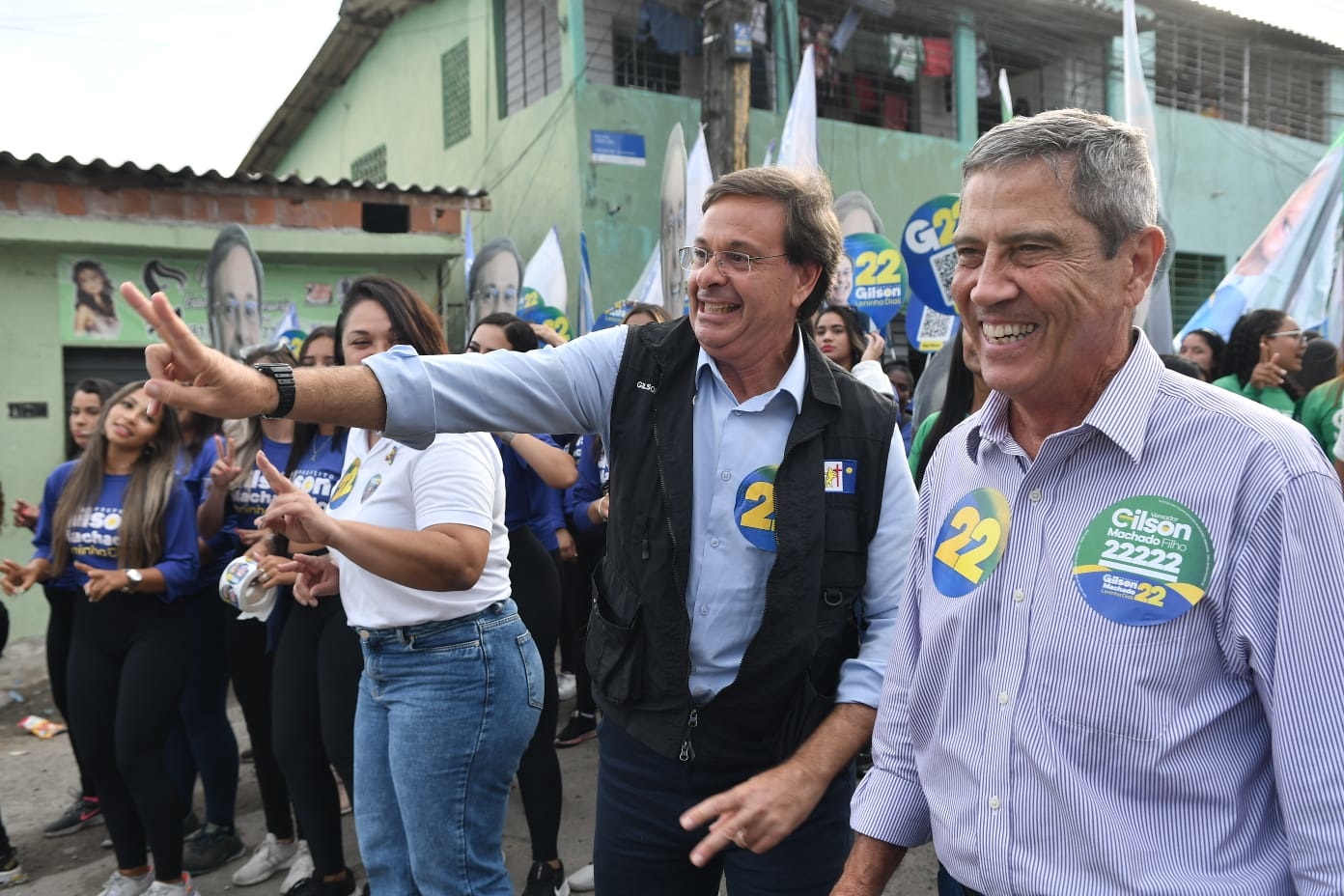 Gilson afirma que Braga Netto trará segurança para o Recife Foto Ademar Filho Divulgação