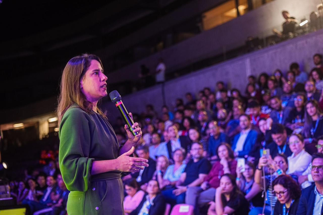 Governadora fala na abertura da Campus Party, que volta ao Nordeste após nove anos Foto Janaina Pepeu Secom