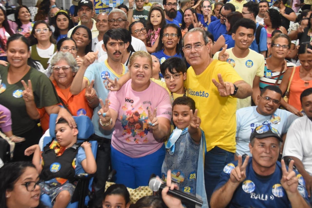 Mano Medeiros recebeu o apoio de mães de filhos com deficiência em Jaboatão