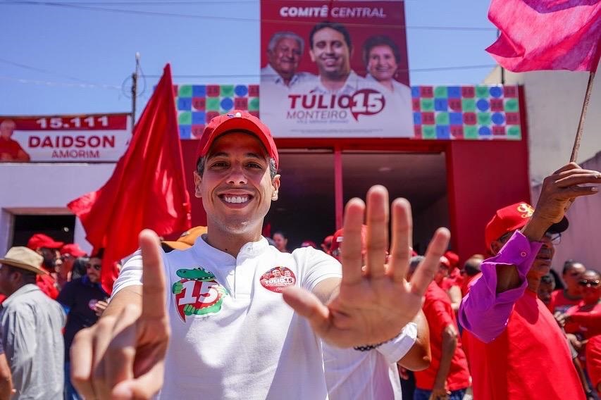 O deputado Jarbas Filho passaou por quatro municípios entre a sexta e o sábado