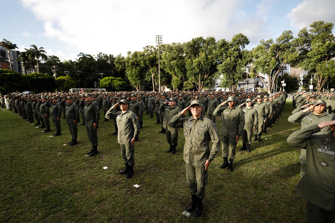 Os aprovados da PM e Bombeiros serão convocados para a segunda etapa Foto hesíodo Góes Secom