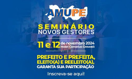 Amupe realiza congresso nos dias 11 e 12 de novembro