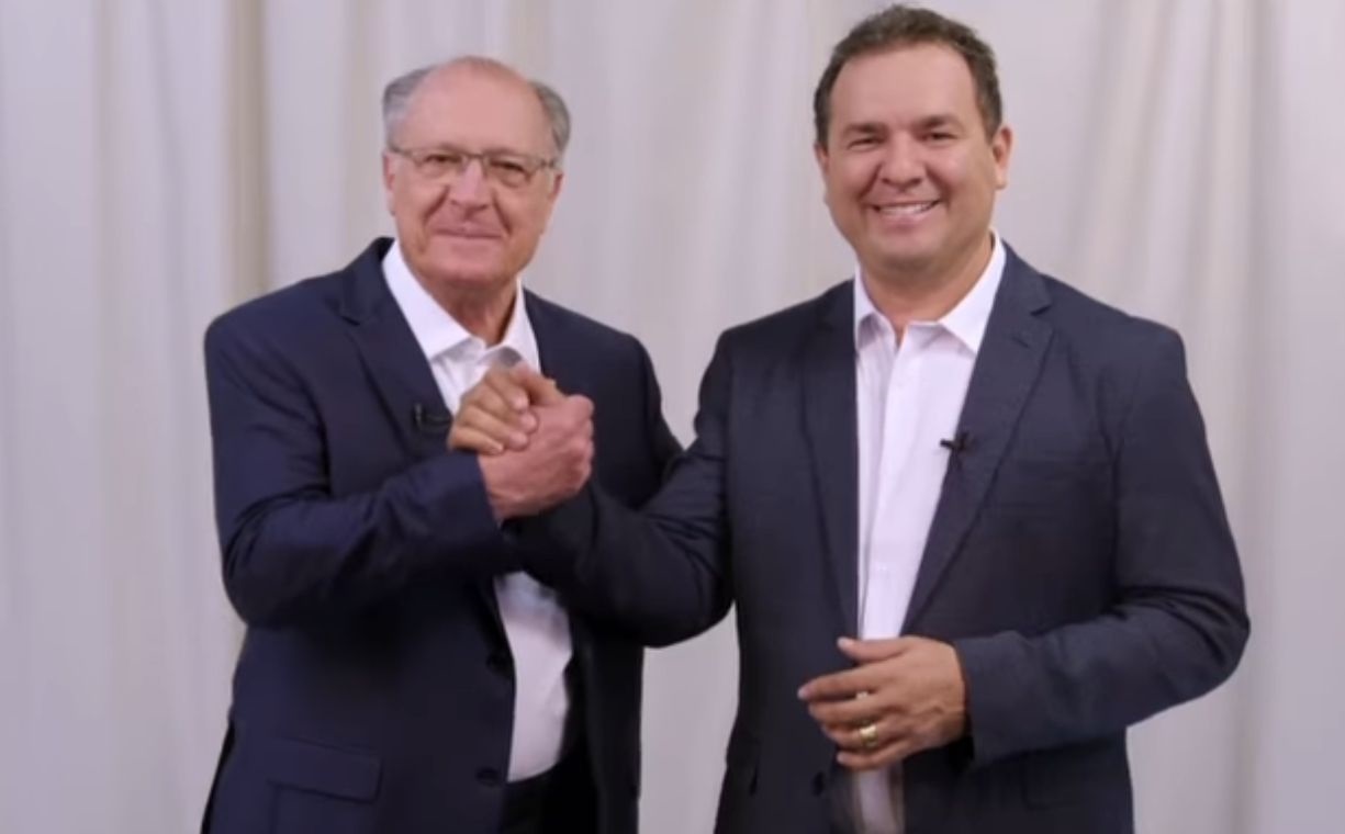 Geraldo Alckmin disse apoiar a candidatura de Junior Matuto em Paulista