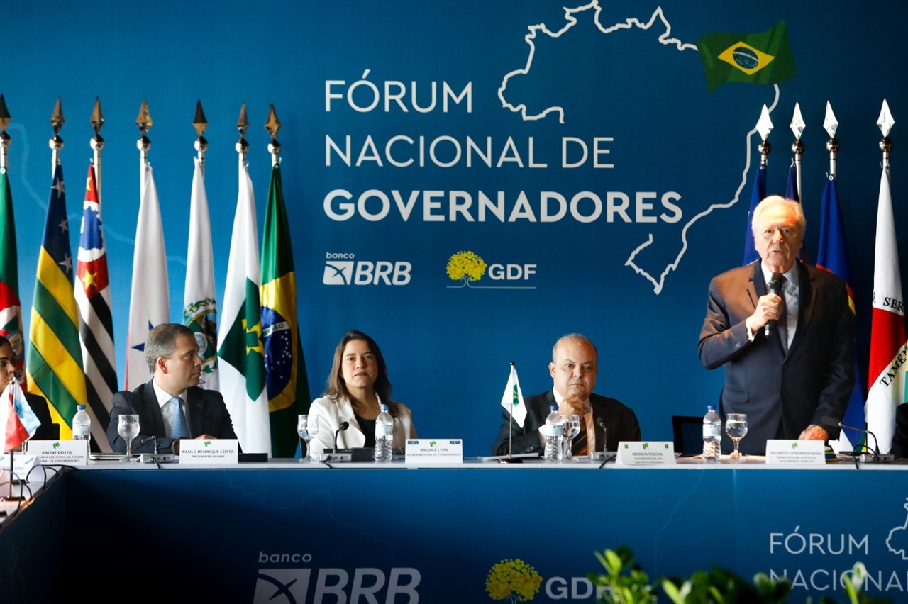 Raquel Lyra participou da XV Reunião do Fórum Nacional de Governadores, onde discutiu quatro temas Foto Hesíodo Góes Secom