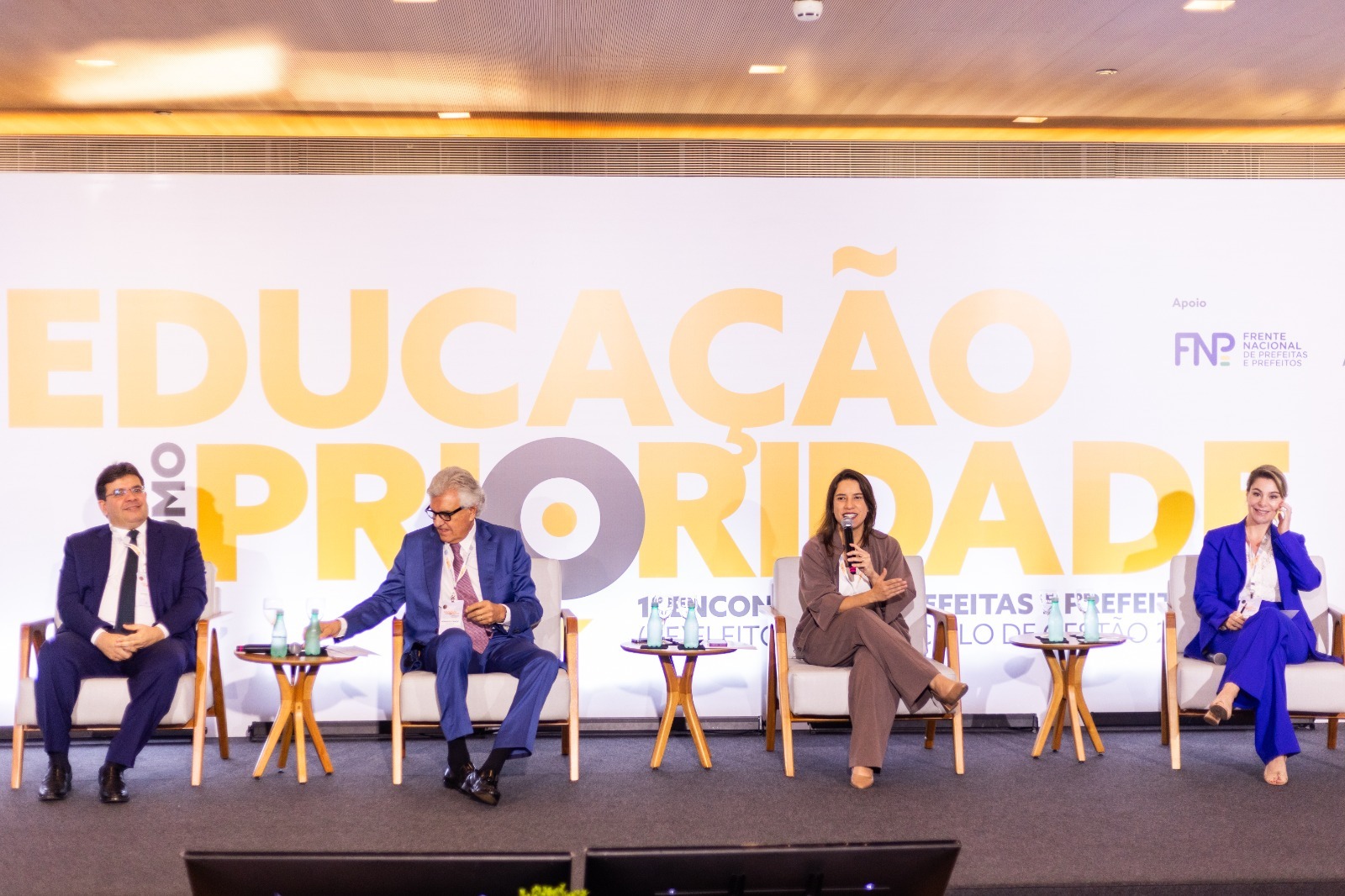 Governadora Raquel Lyra participou de evento sobre educação em Brasília