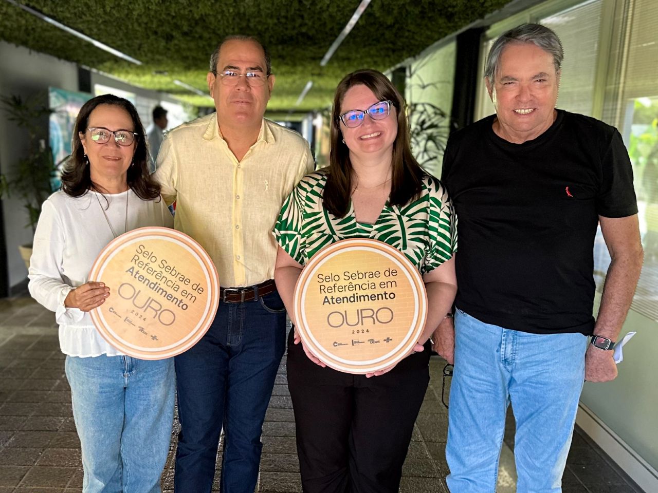 Prefeito de Jaboatão, Mano Medeiros celebrou o reconheciemnto do Sebrae