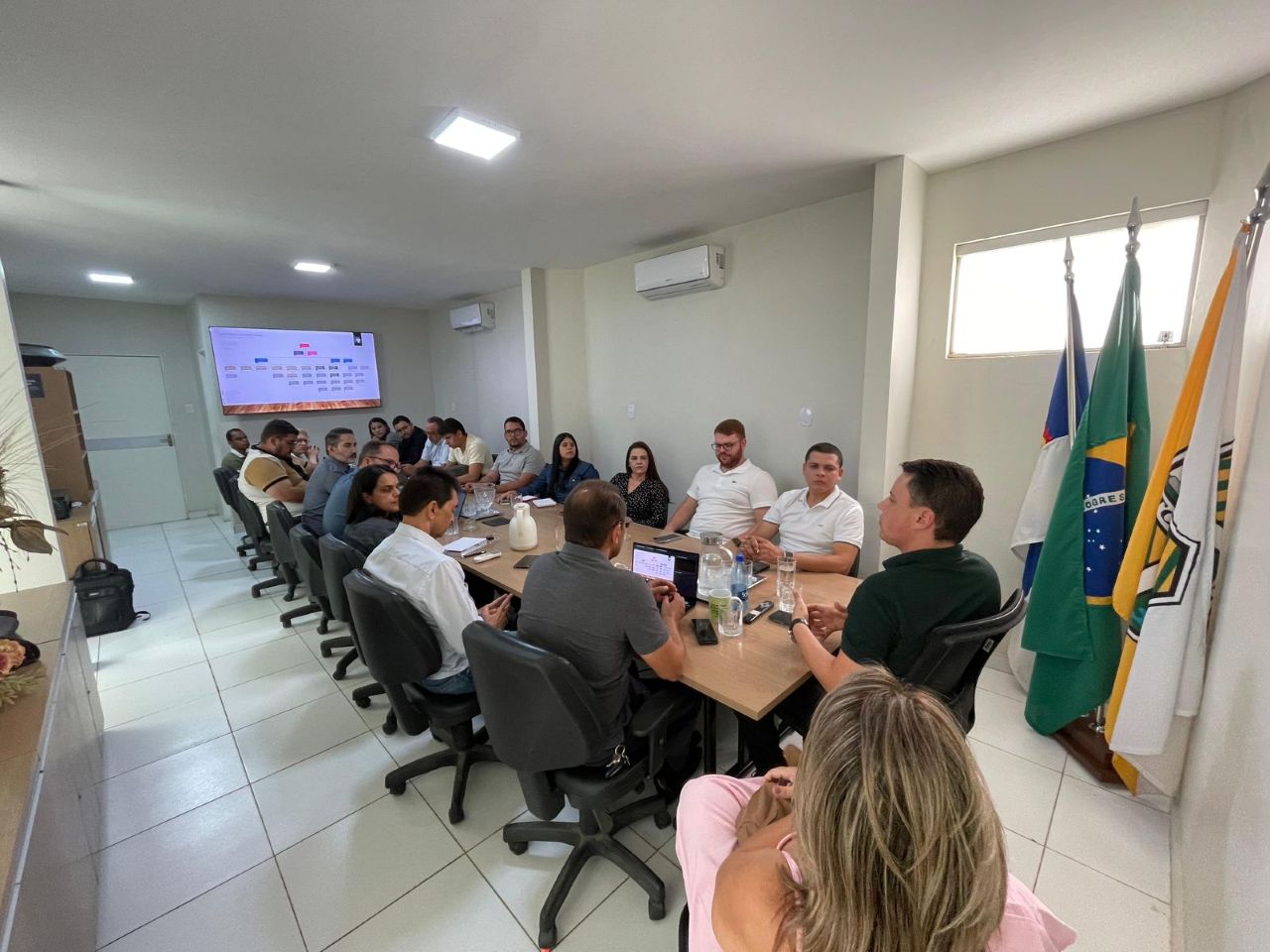 O prefeito de Toritama, Sérgio Colin, apresentou os objetivos do mandato para o seu secretariado