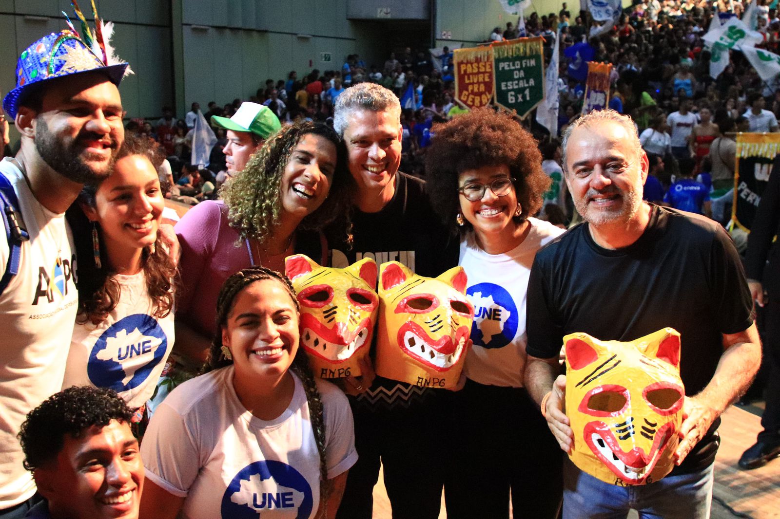 Presidente da Sudene, Danilo Cabral participou da abertura da 14ª Bienal da UNE