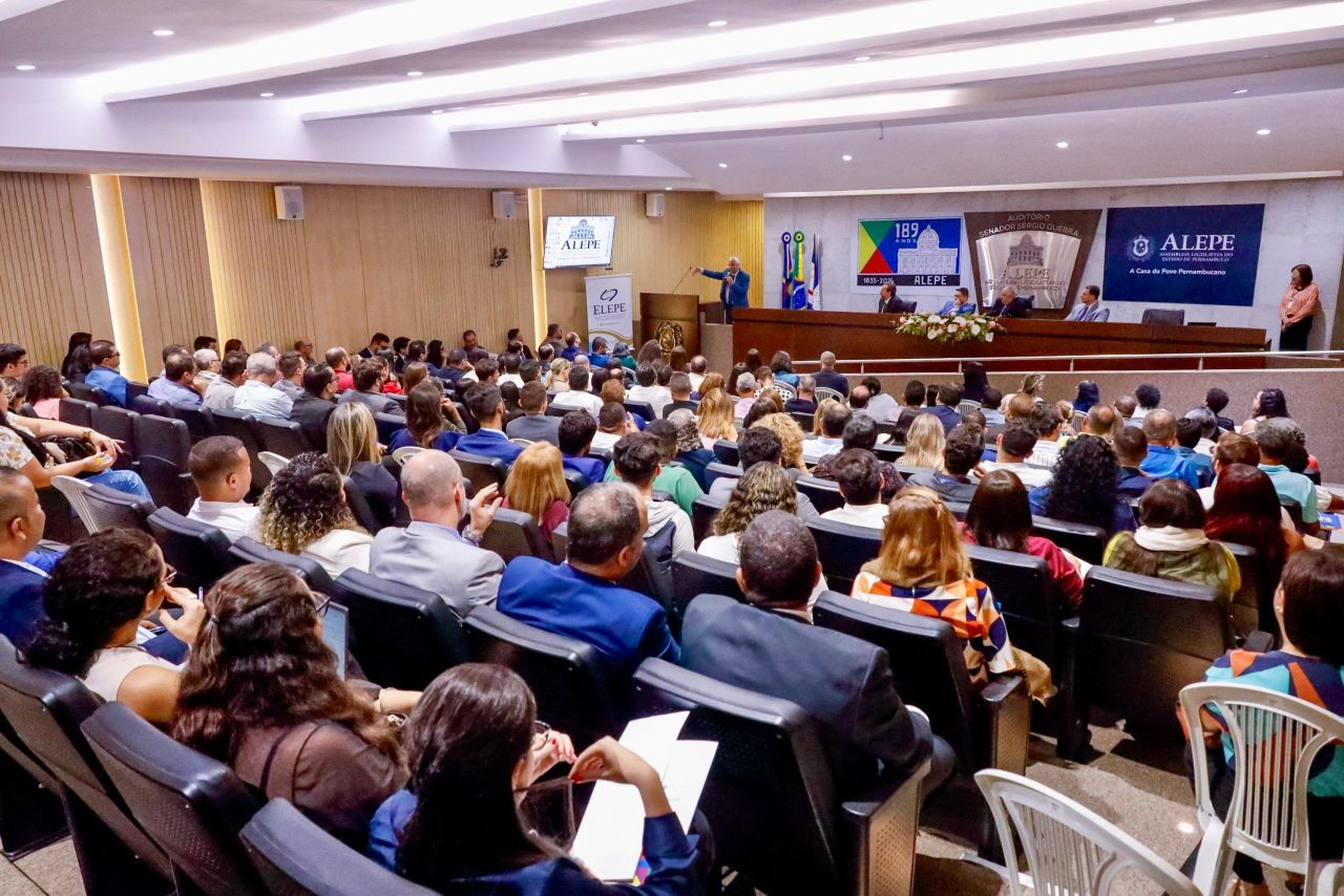 O evento, produzido pela Escola do Legislativo (Elepe), acontecerá no Auditório Sérgio Guerra, da Alepe