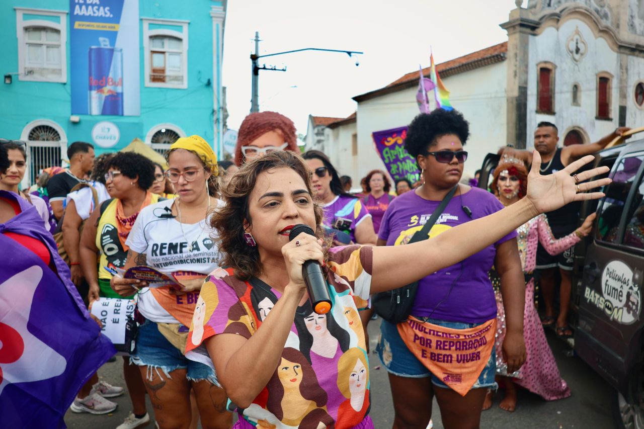 Vereadora Eugênia Lima destacou a importância da mobilização coletiva das mulheres para garantir direitos e combater a violência de gênero