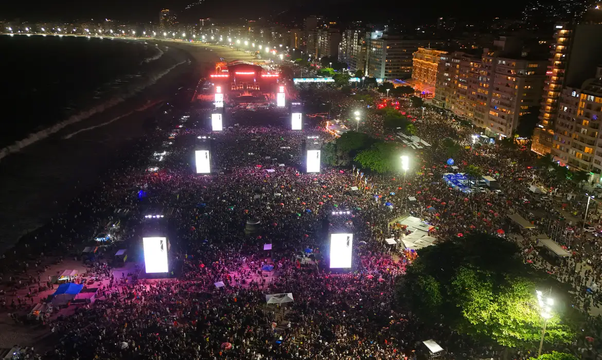 Eventos como o show de Lady Gaga movimenta a economia e mostra ser positivo Foto Fabio Motta