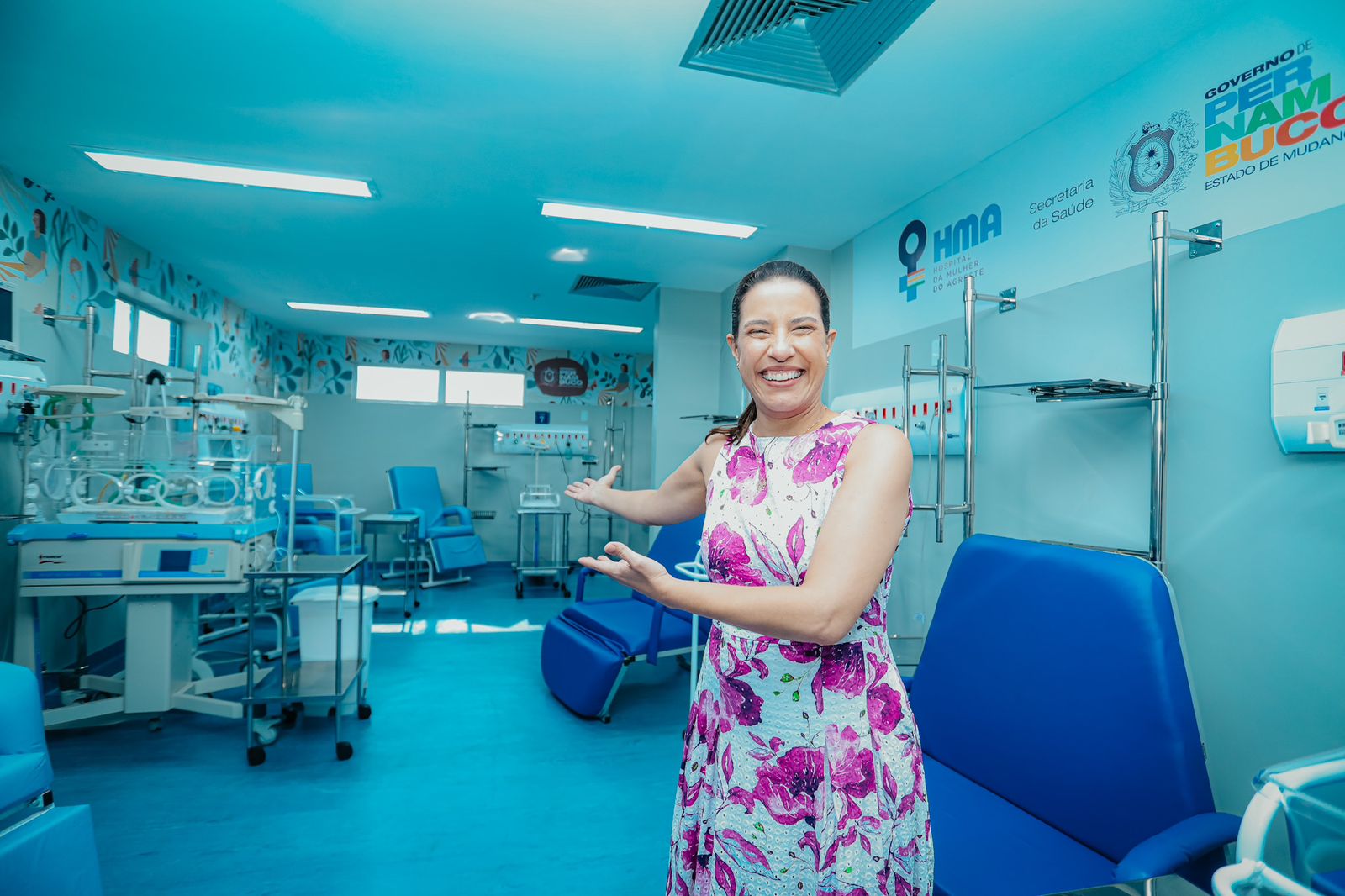 Governadora Raquel Lyra inaugura o Hospital da Mulher do Agreste em Caruaru, com capacidade para 8 mil partos anuais