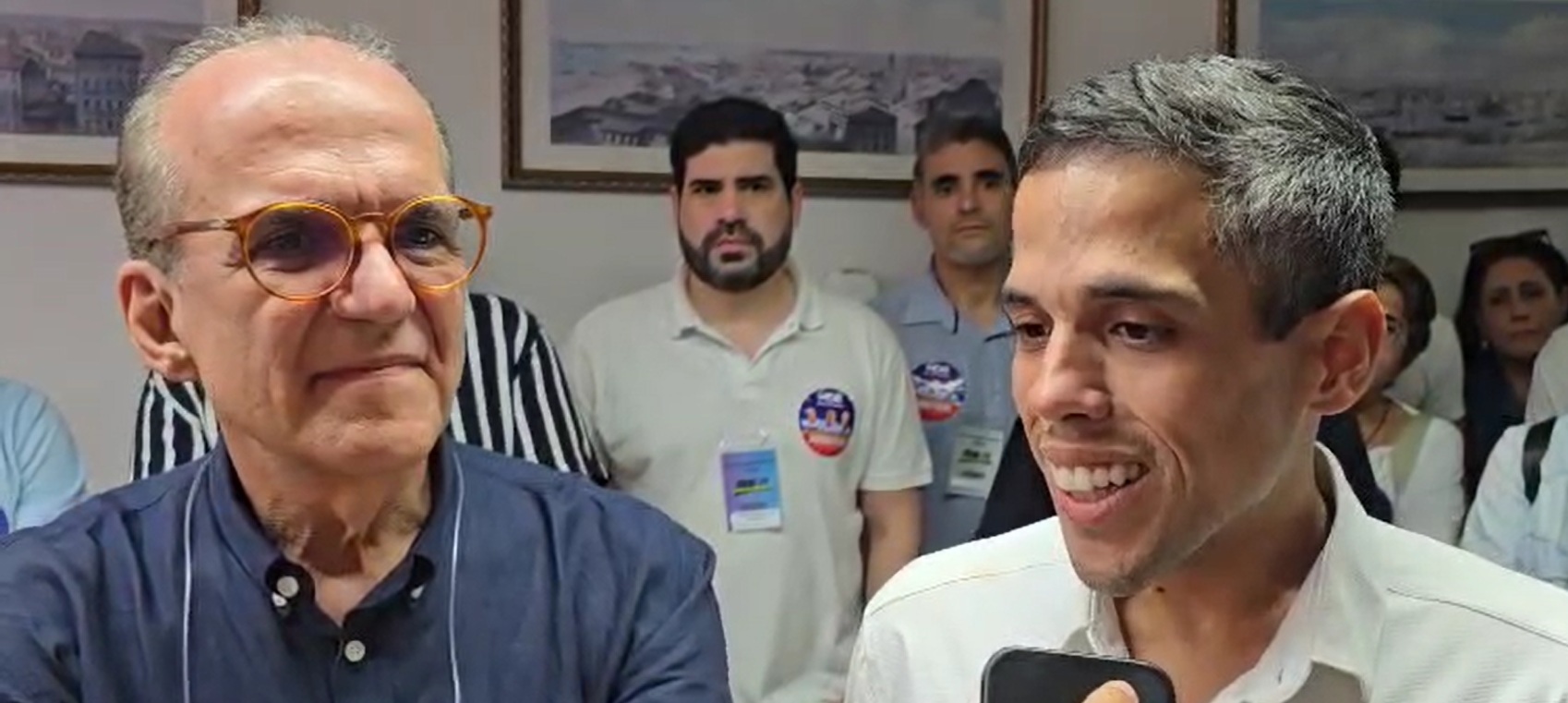 O deputado Jarbas Filho e o senador Fernando Dueire apostaram alto na disputa do MDB, mas perderam