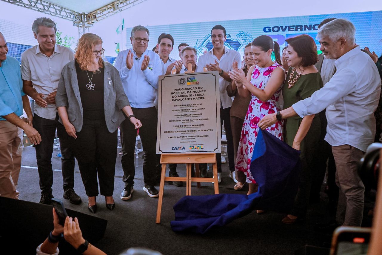 Prefeito Rodrigo Pinheiro participa da inauguração do Hospital da Mulher do Agreste e destaca a importância da parceria institucional
