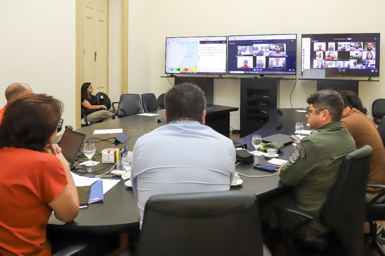Priscila Krause fez uma reunião online com os prefeitos para apresentar as ações do Governo em relaçõa às chuvas