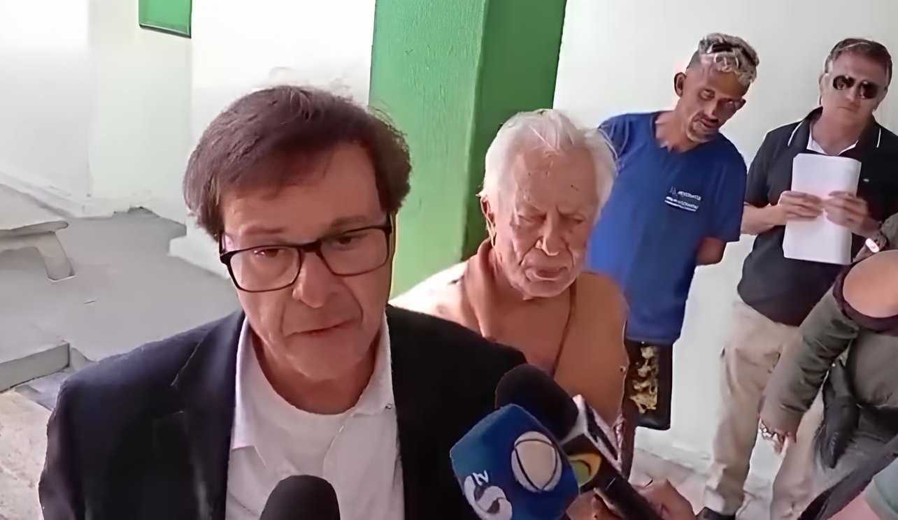 Ex-ministro Gilson Machado disse ser inocente. 'Não matei, não roubei, não trafiquei drogas Foto TV Globo Reprodução