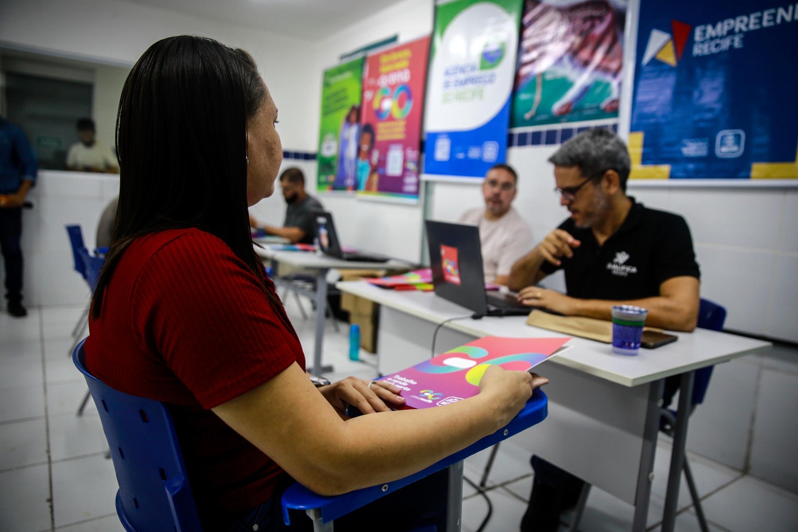 Evento gratuito Arena GO, promovido pela PCR, oferece vagas de emprego, cursos de qualificação e serviços no Grau Profissionalizante