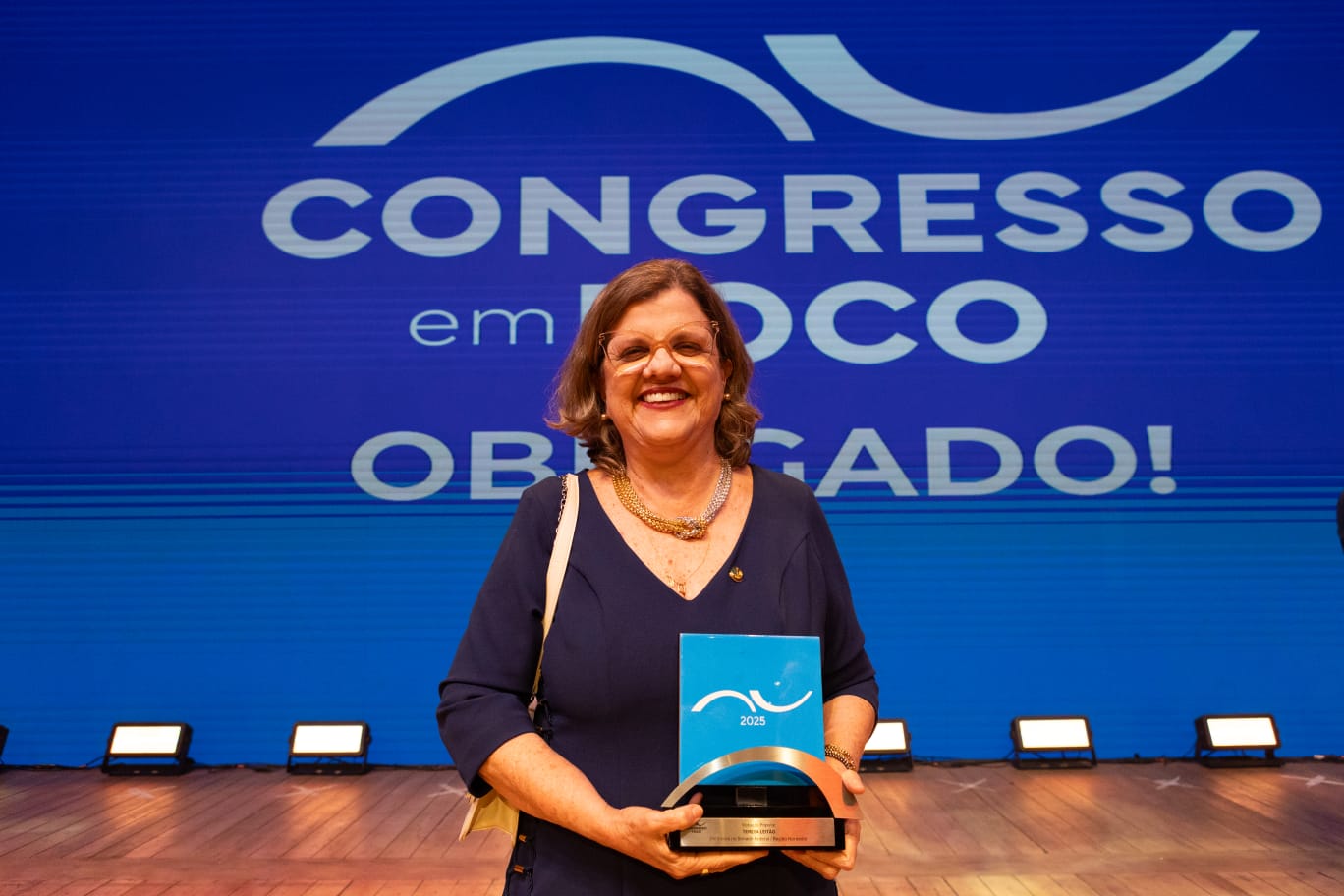 A senadora Teresa Leitão (PT-PE) foi eleita uma das melhores do Nordeste no Prêmio Congresso em Foco 2025, pelo terceiro ano consecutivo