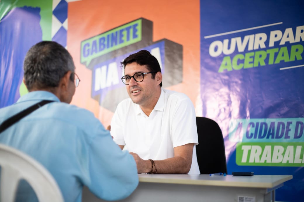Prefeito Diego Cabral lança o “Gabinete na Rua”, iniciativa itinerante para ouvir moradores sobre demandas em saúde, segurança e infraestrutura