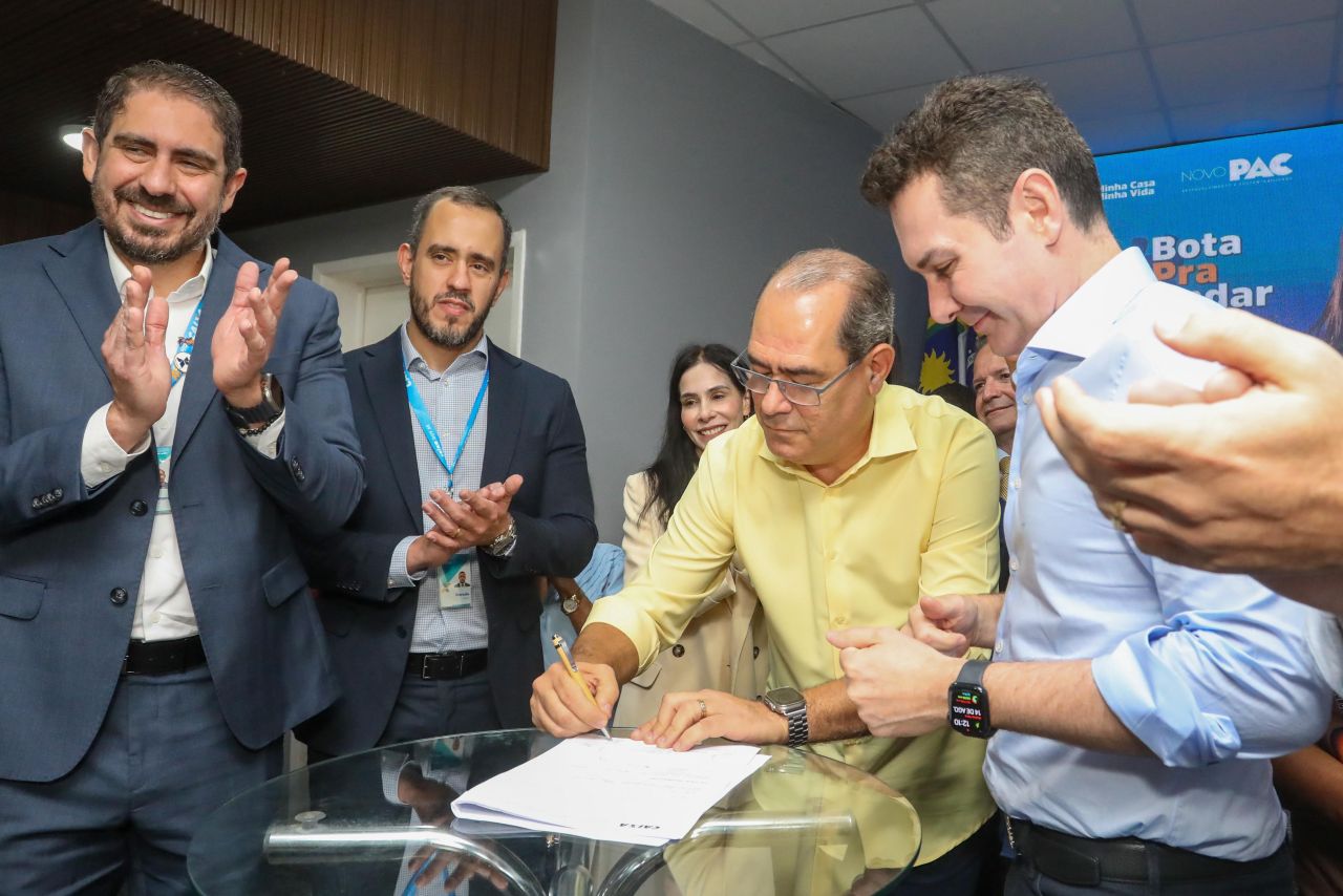 Prefeito Mano Medeiros e ministro Jader Filho alinham ações do Novo PAC para obras e habitação em Jaboatão, com R$ 104 milhões previstos