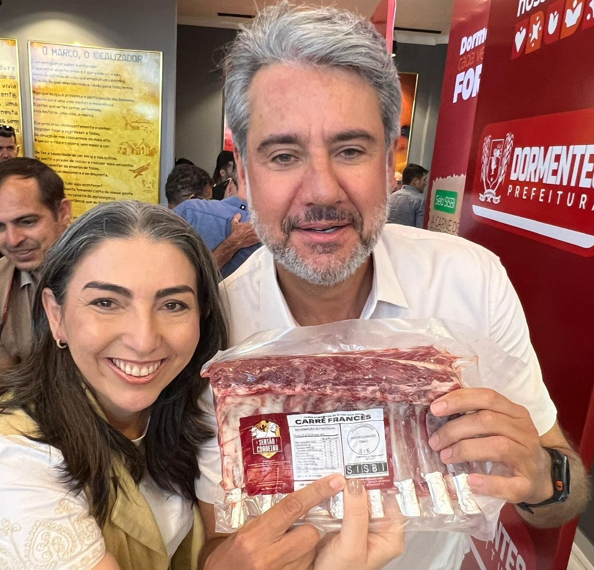 Deputado Fernando Monteiro foi homenageado em solenidade que oficializou a certificação da carne de caprinos e ovinos de Dormentes