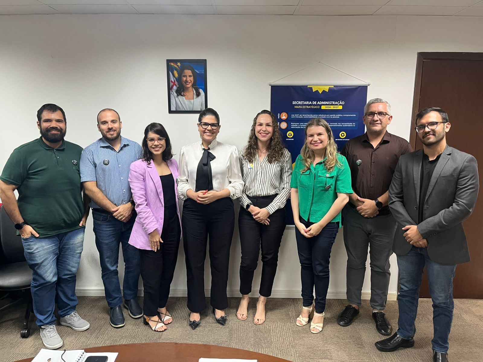 Representando os servidores da Funape, membros do Sisgeppe reuniram-se com a Secretaria de Administração para pedir valorização da carreira