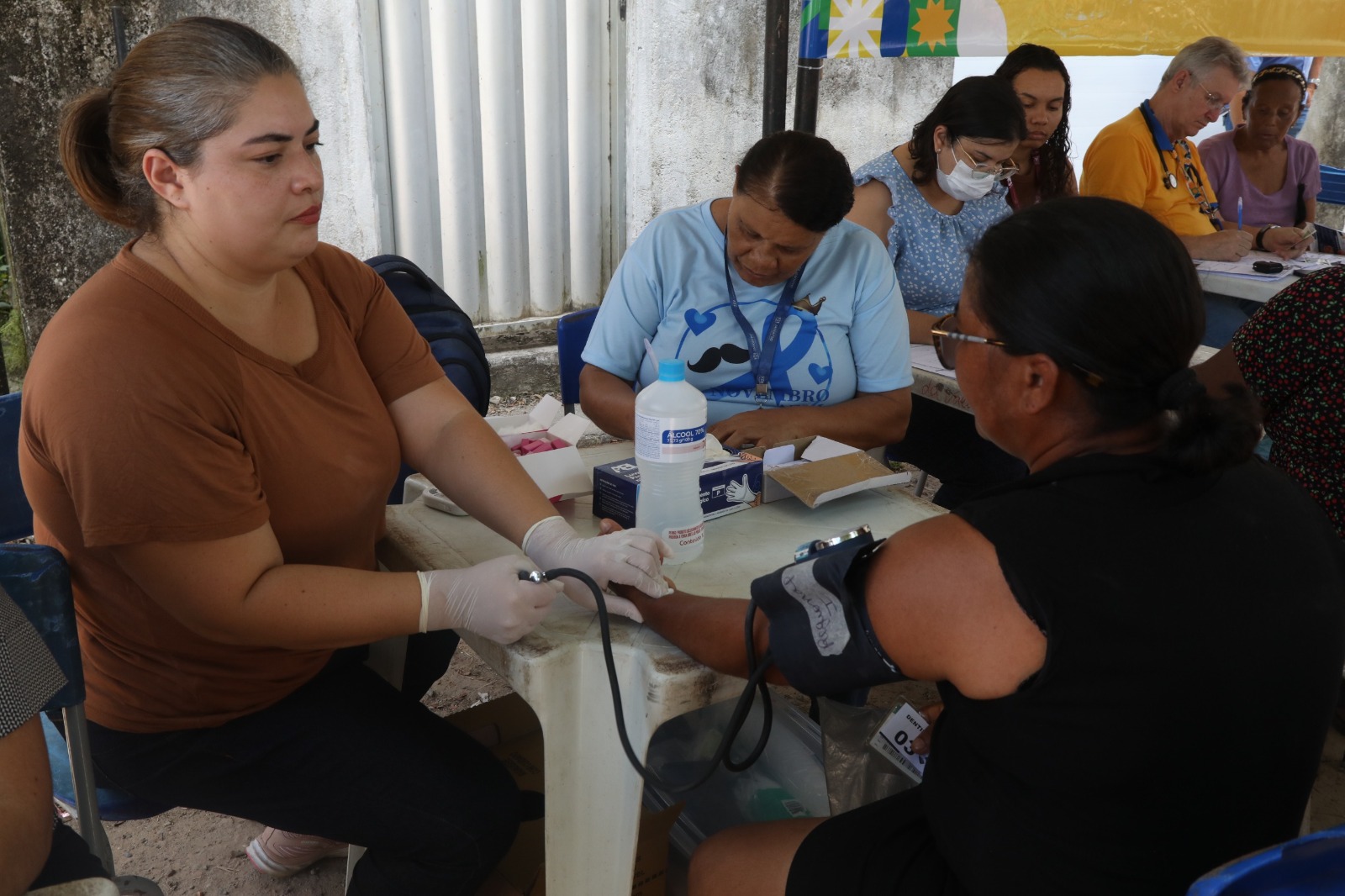 A Caravana Jaboatão da Gente levou serviços de saúde, cidadania e assistência social para moradores da Comunidade Newton Carneiro