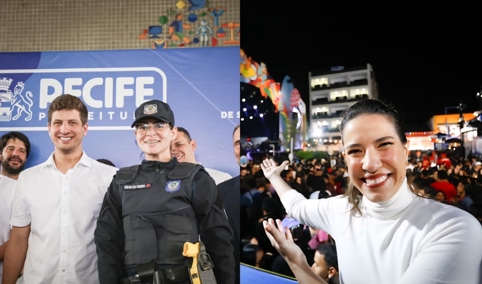 Ações de cultura e segurança de João Campos e Raquel Lyra ganham força no Recife e ampliam a disputa política para 2026 em Pernambuco.
