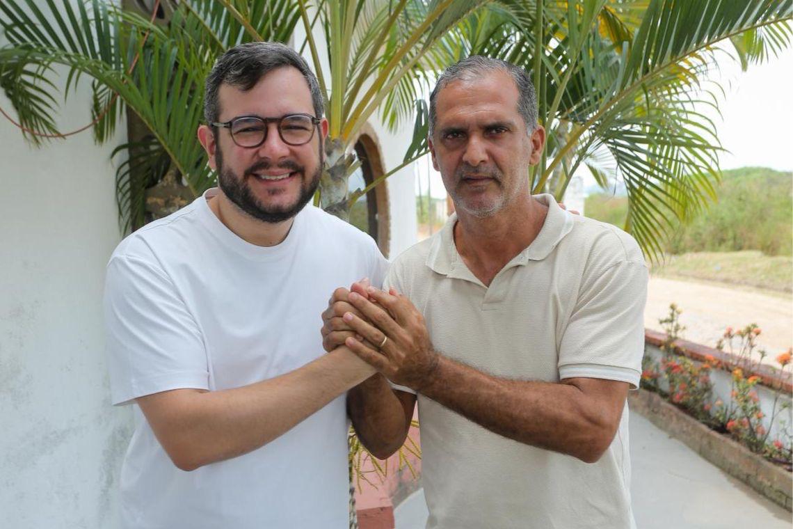 Gabriel Porto recebe apoio do vereador Vilmar da Mudança e amplia articulação em Jaboatão, segundo maior colégio eleitoral de Pernambuco
