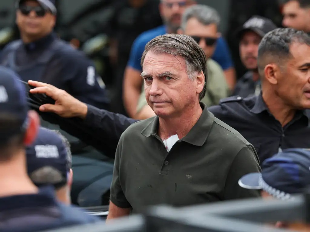 O ex-presidente Jair Bolsonaro foi preso pelo risco de fuga Foto Fabio Rodrigues-Pozzebom Agência Brasil