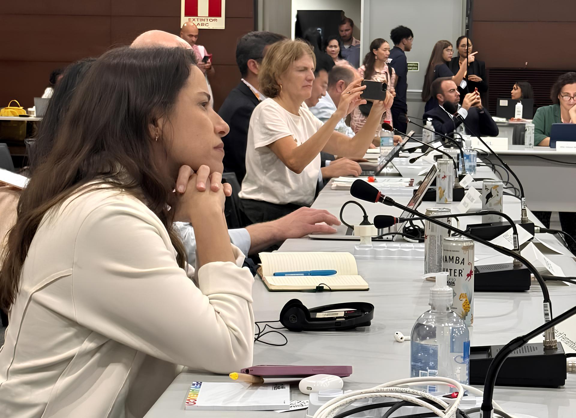 Raquel Lyra destacou na COP30 o compromisso de Pernambuco com o desenvolvimento sustentável e a descarbonização da economia Foto: Divulgação