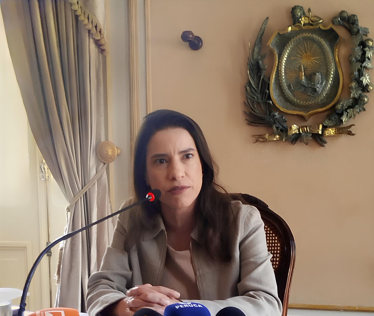 A governadora Raquel Lyra disse que não há razão para o projeto da LOA não ser votado ainda este ano Foto Danilo Lima ME