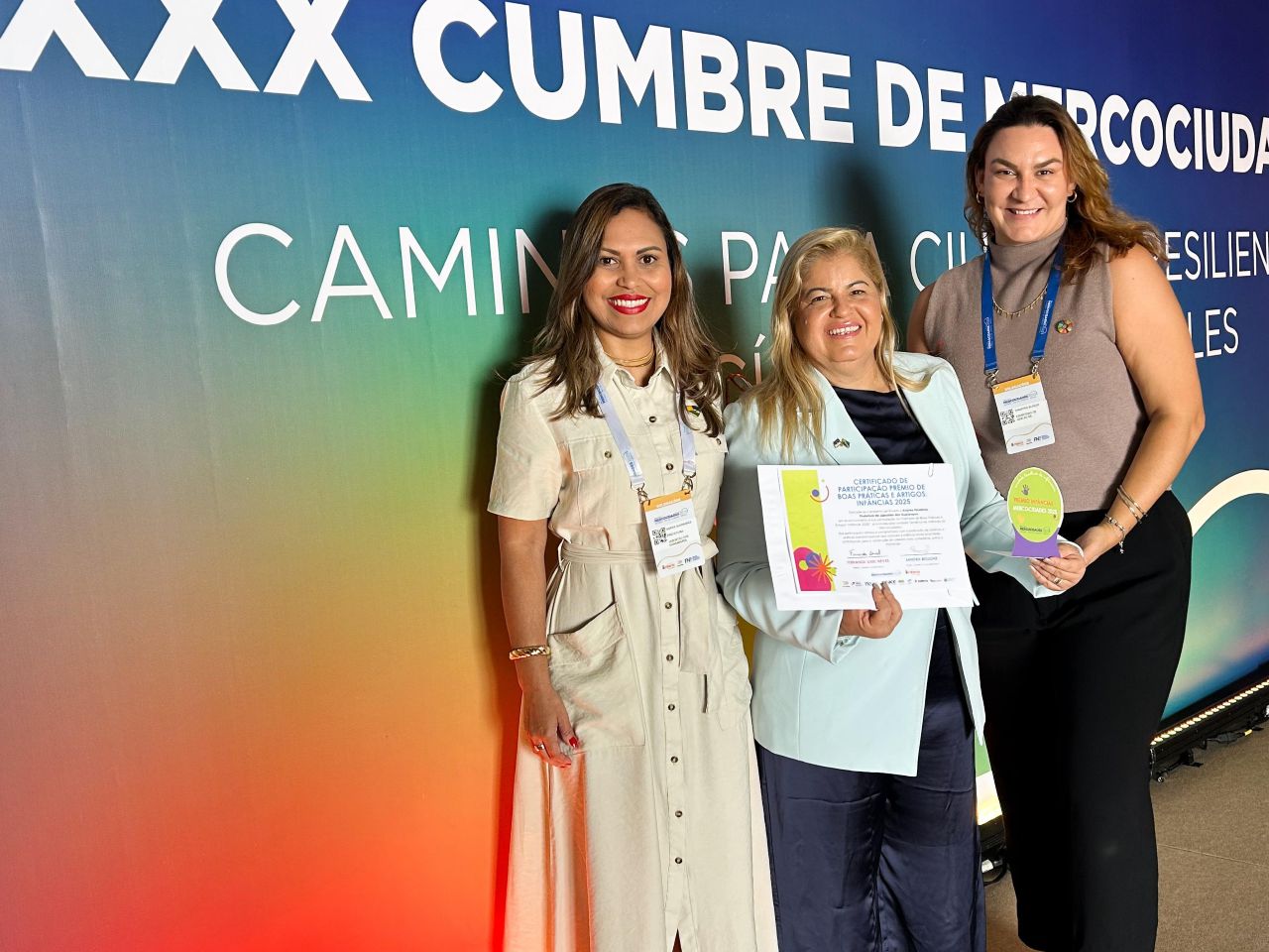 Programa de Jaboatão que integra ações sociais recebeu reconhecimento da Rede Mercocidades na Cúpula realizada em Niterói