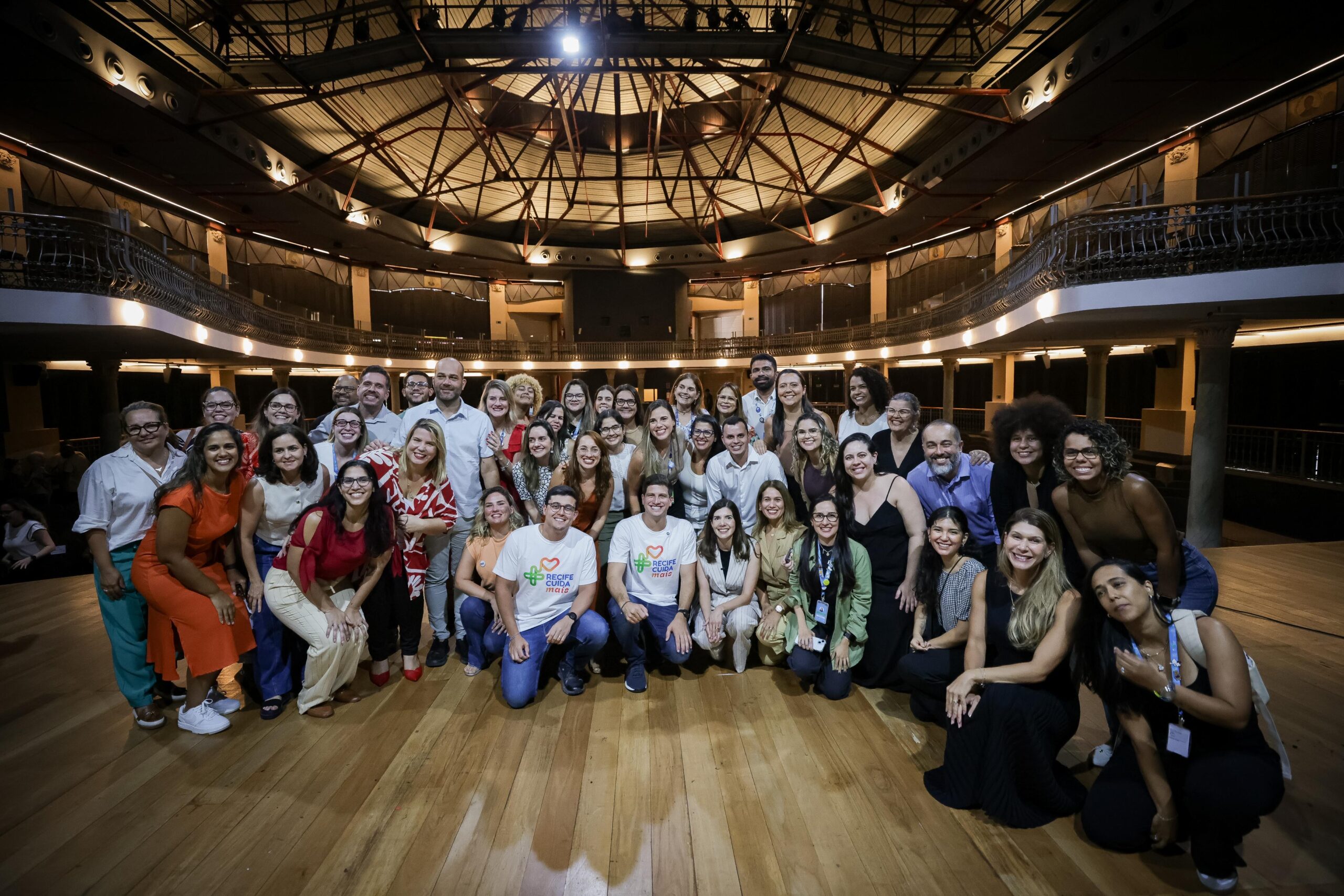 O prefeito do Recife, João Campos, lançou o Recife Cuida, para incrementar a área de saúde do município Foto Edson Holanda PCR