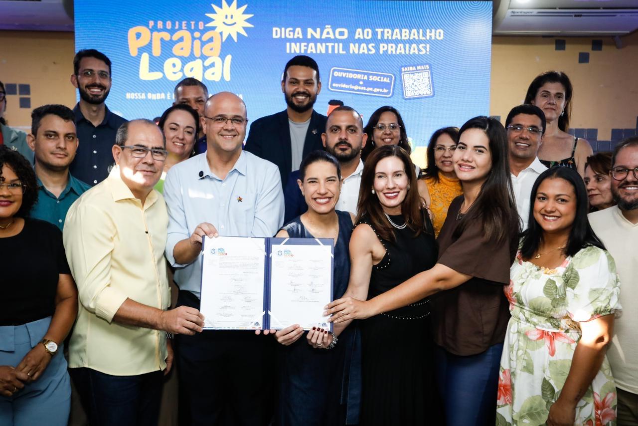 Programa Praia Legal intensifica ações na alta estação e reforça rede de proteção social ao trabalho infantil nos principais destinos turísticos de Pernambuco
