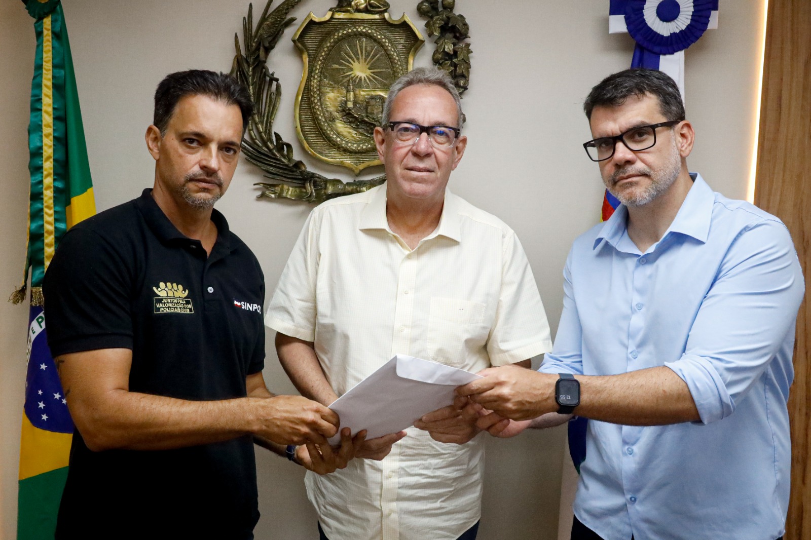 Álvaro Porto promete mobilizar deputados e envia ofício ao governo para acelerar tramitação do projeto reivindicado por policiais e delegados