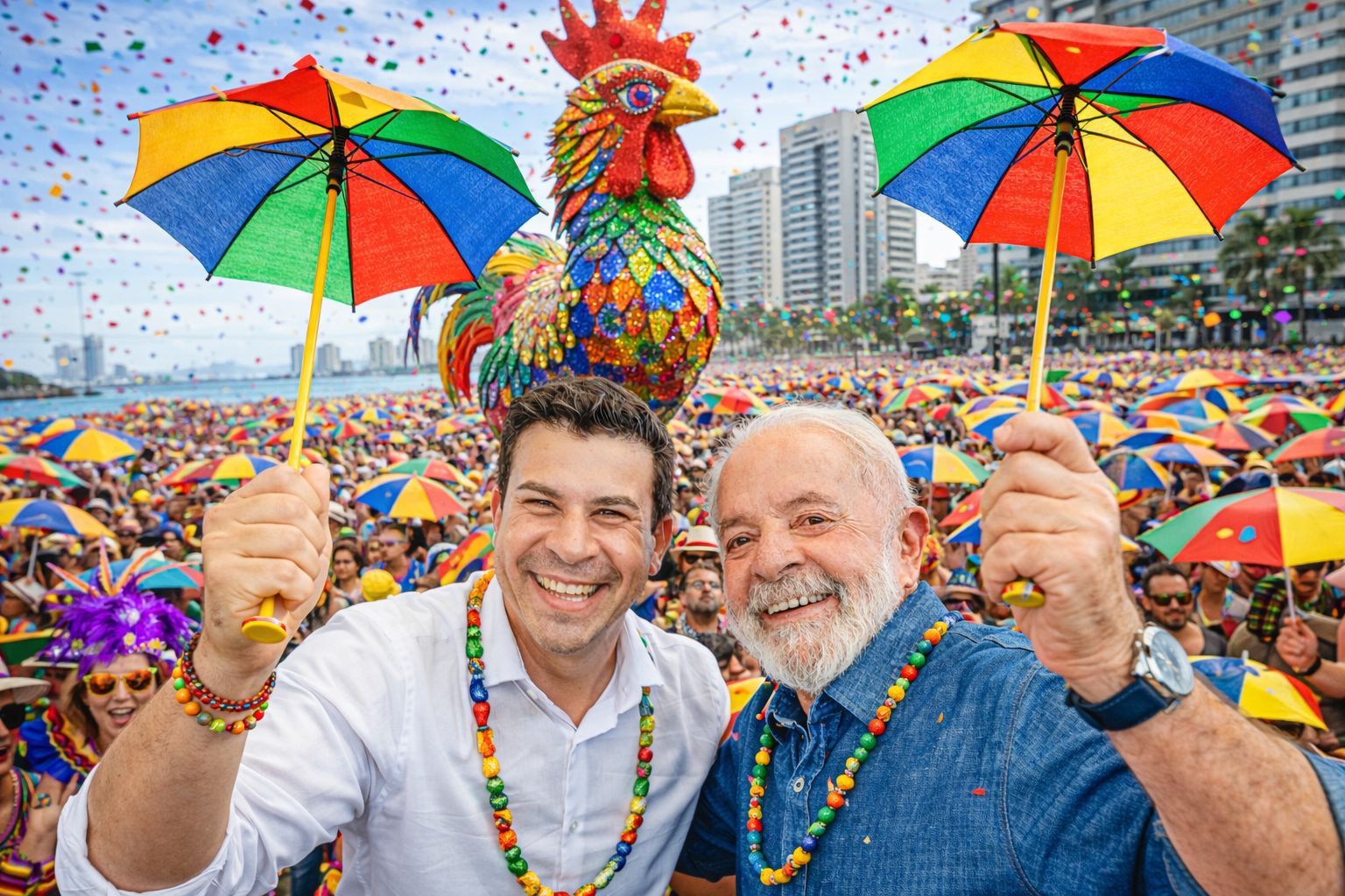 Carlos Veras disse que o presidente Lula deve vir aos Carnaval, com a possibilidade de presença no Galo da Madrugada